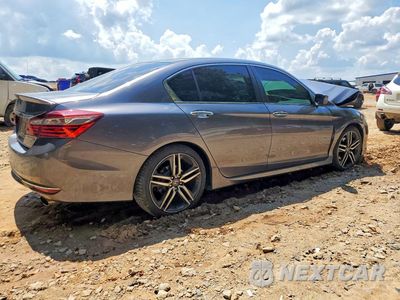 Trzecie zdjęcie samochodu z tyłu: 2017 HONDA ACCORD SPORT VIN:1HGCR2F53HA292199 - miniatura