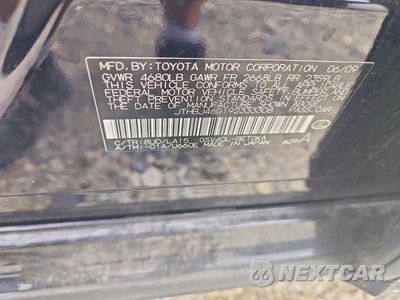 Zdjęcie 12 z 12 samochodu: 2009 LEXUS ES 350 VIN:JTHBJ46G192333308 - miniatura