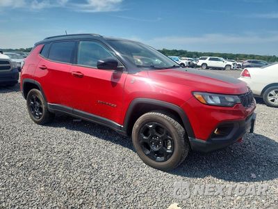Czwarte zdjęcie samochodu z boku: 2023 JEEP COMPASS TRAILHAWK VIN:3C4NJDDN2PT528006 - miniatura