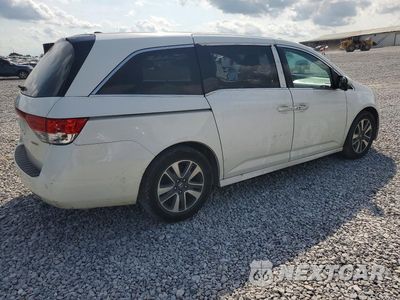 Trzecie zdjęcie samochodu z tyłu: 2015 HONDA ODYSSEY TOURING VIN:5FNRL5H99FB015962 - miniatura