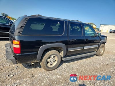 Trzecie zdjęcie samochodu z tyłu: 2000 CHEVROLET SUBURBAN K1500 VIN:3GNFK16T2YG211694 - miniatura