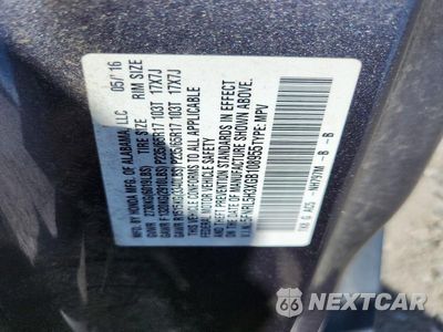 Zdjęcie 13 z 13 samochodu: 2016 HONDA ODYSSEY SE VIN:5FNRL5H3XGB108955 - miniatura