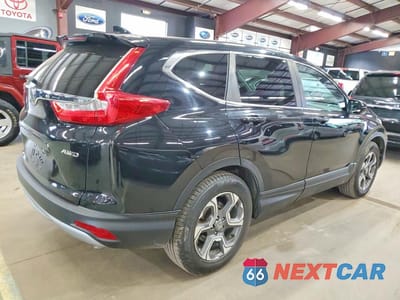 Trzecie zdjęcie samochodu z tyłu: 2018 HONDA CR-V EXL VIN:7FARW2H84JE001476 - miniatura