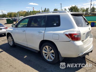 Drugie zdjęcie samochodu z przodu: 2008 TOYOTA HIGHLANDER HYBRID LIMITED VIN:JTEEW44A982002694 - miniatura