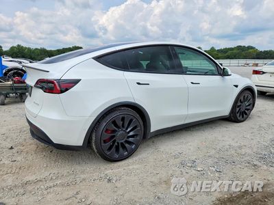 Trzecie zdjęcie samochodu z tyłu: 2022 TESLA MODEL Y VIN:7SAYGDEF7NF516404 - miniatura