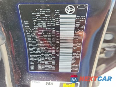 Zdjęcie 13 z 13 samochodu: 2022 TOYOTA COROLLA LE VIN:5YFEPMAE1NP316779 - miniatura
