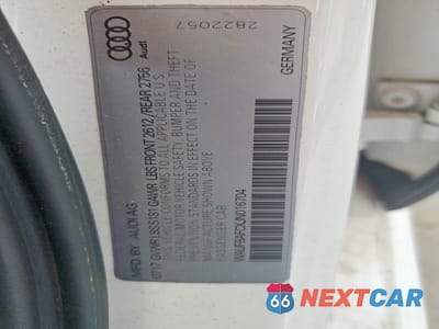 Zdjęcie 13 z 13 samochodu: 2018 AUDI A6 PREMIUM VIN:WAUF8AFCXJN016704 - miniatura