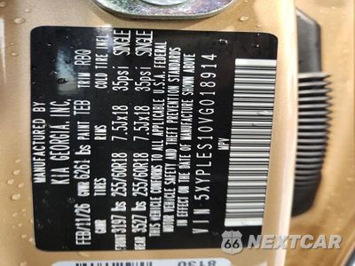 Zdjęcie 13 z 13 samochodu: 2027 KIA TELLURIDE X-PRO SX PRESTIGE VIN:5XYPLES10VG018914 - miniatura