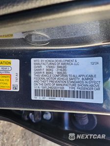Zdjęcie 12 z 12 samochodu: 2025 HONDA CIVIC SPORT VIN:19XFL2H82SE011826 - miniatura