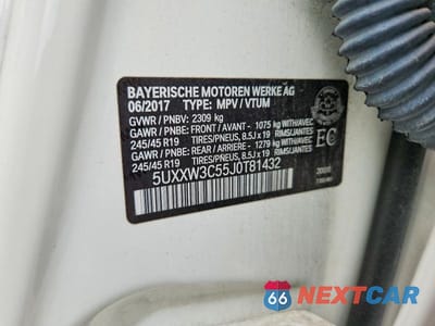 Zdjęcie 13 z 13 samochodu: 2018 BMW X4 XDRIVE28I VIN:5UXXW3C55J0T81432 - miniatura