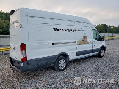 Trzecie zdjęcie samochodu z tyłu: 2018 FORD TRANSIT 350 DELIVERY VAN VIN:1FTBW3XM6JKB24233 - miniatura