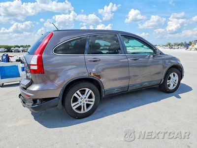 Trzecie zdjęcie samochodu z tyłu: 2010 HONDA CR-V EXL VIN:5J6RE4H75AL017436 - miniatura