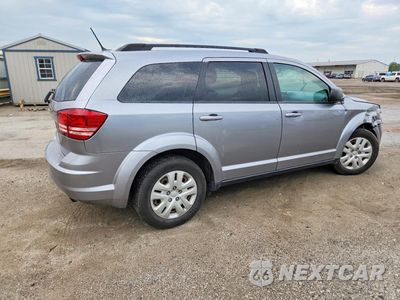 Trzecie zdjęcie samochodu z tyłu: 2018 DODGE JOURNEY SE VIN:3C4PDCAB2JT254060 - miniatura