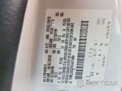 Zdjęcie 13 z 13 samochodu: 2022 FORD ESCAPE SE VIN:1FMCU0G67NUA31480 - miniatura