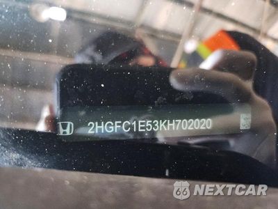 Zdjęcie 12 z 12 samochodu: 2019 HONDA CIVIC SI VIN:2HGFC1E53KH702020 - miniatura