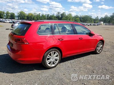 Trzecie zdjęcie samochodu z tyłu: 2016 VOLKSWAGEN GOLF SPORTWAGEN S VIN:3VWC17AU4GM523109 - miniatura