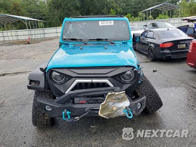 Piąte zdjęcie samochodu w środku: 2020 JEEP WRANGLER UNLIMITED SPORT VIN:1C4HJXDN3LW330487 - miniatura