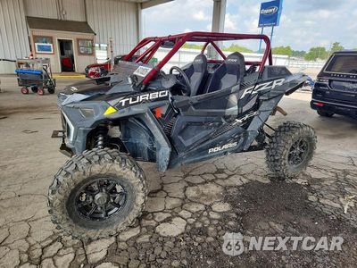 Trzecie zdjęcie samochodu z tyłu: 2020 POLARIS RZR XP TURBO UTILITY VEHICLE VIN:3NSNAF924LF137344 - miniatura