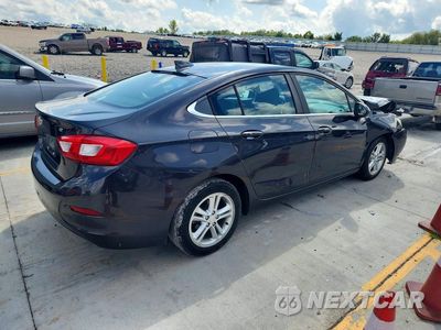 Trzecie zdjęcie samochodu z tyłu: 2017 CHEVROLET CRUZE LT VIN:1G1BE5SM5H7231589 - miniatura