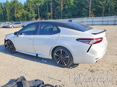 Drugie zdjęcie samochodu z przodu: 2019 TOYOTA CAMRY XSE VIN:4T1B61HK0KU182292 - miniatura