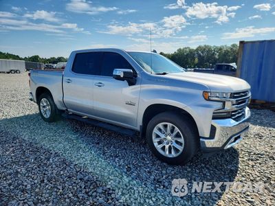 Czwarte zdjęcie samochodu z boku: 2021 CHEVROLET SILVERADO K1500 LTZ VIN:3GCUYGED7MG403358 - miniatura