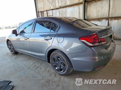 Drugie zdjęcie samochodu z przodu: 2013 HONDA CIVIC LX VIN:19XFB2F56DE215351 - miniatura