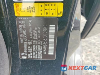 Zdjęcie 12 z 12 samochodu: 2007 BMW 750 I VIN:WBAHL83587DT09845 - miniatura
