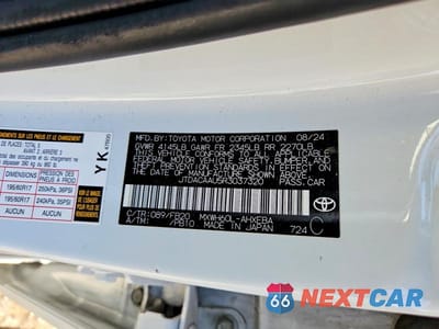 Zdjęcie 12 z 12 samochodu: 2024 TOYOTA PRIUS LE VIN:JTDACAAU5R3037320 - miniatura