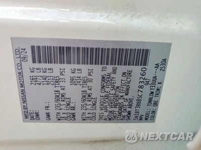 Zdjęcie 12 z 12 samochodu: 2025 NISSAN ROGUE SV VIN:5N1BT3BB8SC783260 - miniatura