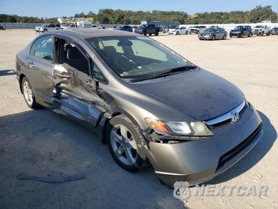 Czwarte zdjęcie samochodu z boku: 2007 HONDA CIVIC EX VIN:JHMFA16857S007632 - miniatura