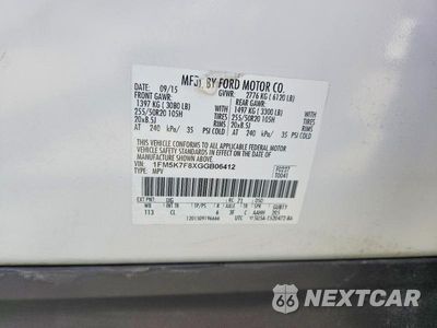 Zdjęcie 13 z 13 samochodu: 2016 FORD EXPLORER LIMITED VIN:1FM5K7F8XGGB06412 - miniatura