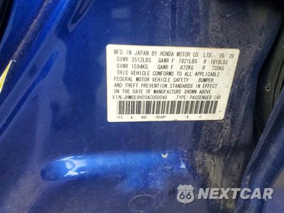Zdjęcie 12 z 12 samochodu: 2010 HONDA FIT VIN:JHMGE8H20AC000048 - miniatura