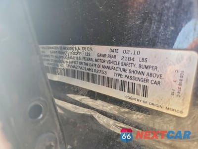 Zdjęcie 12 z 12 samochodu: 2010 VOLKSWAGEN JETTA LIMITED VIN:3VWAZ7AJ1AM102753 - miniatura