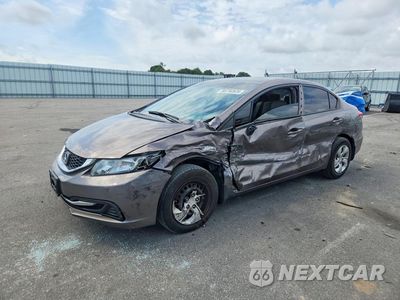 2014 HONDA CIVIC LX 19XFB2F50EE208543 - główne zdjęcie licytacji z USA - miniatura