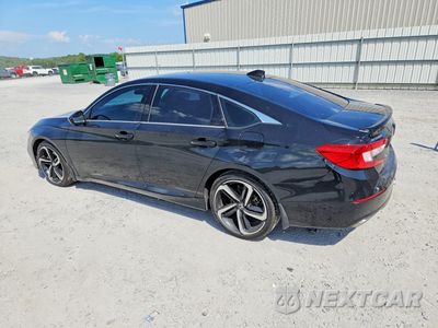 Drugie zdjęcie samochodu z przodu: 2018 HONDA ACCORD SPORT VIN:1HGCV1F36JA114524 - miniatura