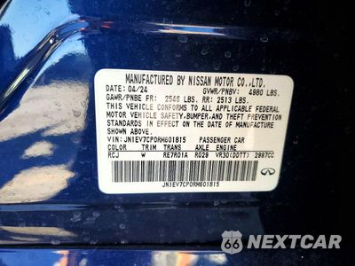 Zdjęcie 13 z 13 samochodu: 2024 INFINITI Q50 SENSORY VIN:JN1EV7CP0RM601815 - miniatura