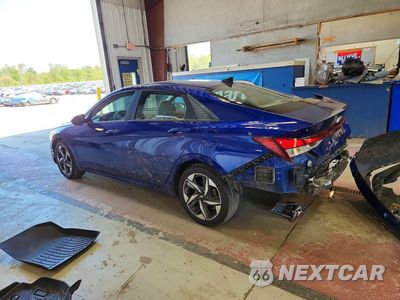 Drugie zdjęcie samochodu z przodu: 2023 HYUNDAI ELANTRA SEL VIN:5NPLS4AG5PH118049 - miniatura