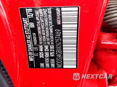Zdjęcie 12 z 12 samochodu: 2019 MERCEDES-BENZ CLA 250 4MATIC VIN:WDDSJ4GBXKN757469 - miniatura