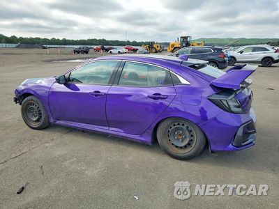 Drugie zdjęcie samochodu z przodu: 2020 HONDA CIVIC EXL VIN:SHHFK7H8XLU416360 - miniatura