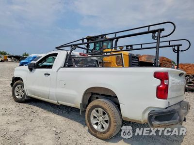 Drugie zdjęcie samochodu z przodu: 2021 CHEVROLET SILVERADO C1500 VIN:3GCNWAEK9MG298442 - miniatura