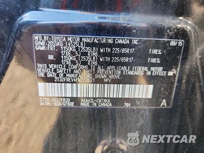 Zdjęcie 13 z 13 samochodu: 2015 TOYOTA RAV4 LE VIN:2T3ZFREV4FW223631 - miniatura