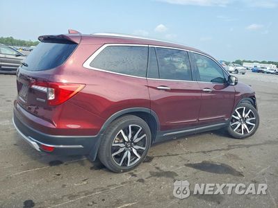 Trzecie zdjęcie samochodu z tyłu: 2021 HONDA PILOT TOURING VIN:5FNYF5H67MB008711 - miniatura