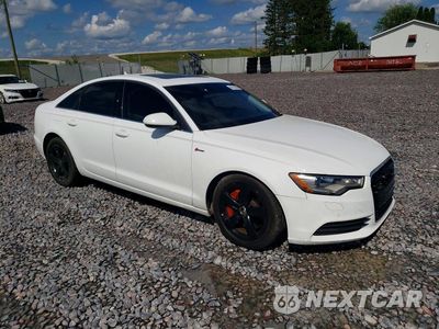 Czwarte zdjęcie samochodu z boku: 2012 AUDI A6 PREMIUM PLUS VIN:WAUGGAFC7CN034278 - miniatura