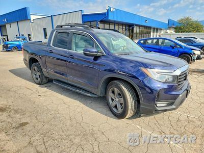 Czwarte zdjęcie samochodu z boku: 2022 HONDA RIDGELINE RTL VIN:5FPYK3F5XNB010956 - miniatura