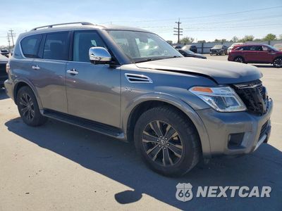 Czwarte zdjęcie samochodu z boku: 2018 NISSAN ARMADA PLATINUM VIN:JN8AY2NF9J9330968 - miniatura
