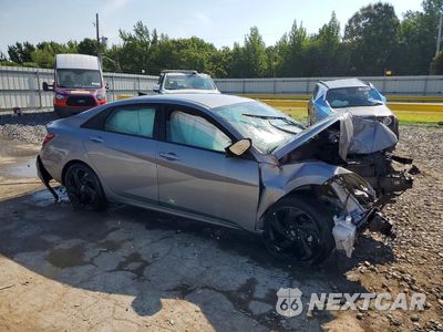 Czwarte zdjęcie samochodu z boku: 2026 HYUNDAI ELANTRA SEL SPORT VIN:KMHLM4DG7TU133282 - miniatura