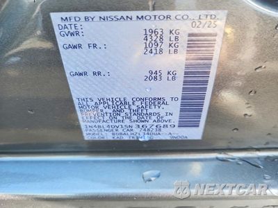Zdjęcie 13 z 13 samochodu: 2025 NISSAN ALTIMA SV VIN:1N4BL4DV1SN367689 - miniatura