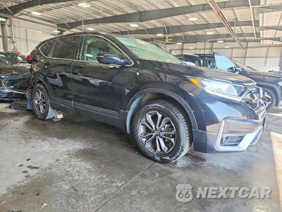 Czwarte zdjęcie samochodu z boku: 2022 HONDA CR-V EX VIN:2HKRW2H57NH600123 - miniatura