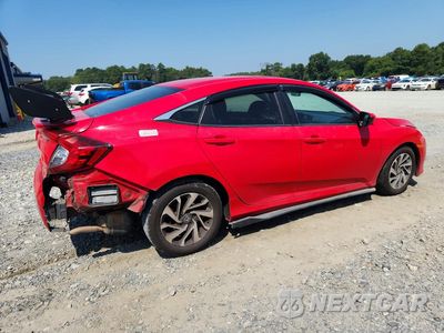 Trzecie zdjęcie samochodu z tyłu: 2017 HONDA CIVIC LX VIN:2HGFC2F51HH536934 - miniatura