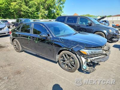 Czwarte zdjęcie samochodu z boku: 2024 HONDA CIVIC SPORT VIN:2HGFE2F57RH592534 - miniatura